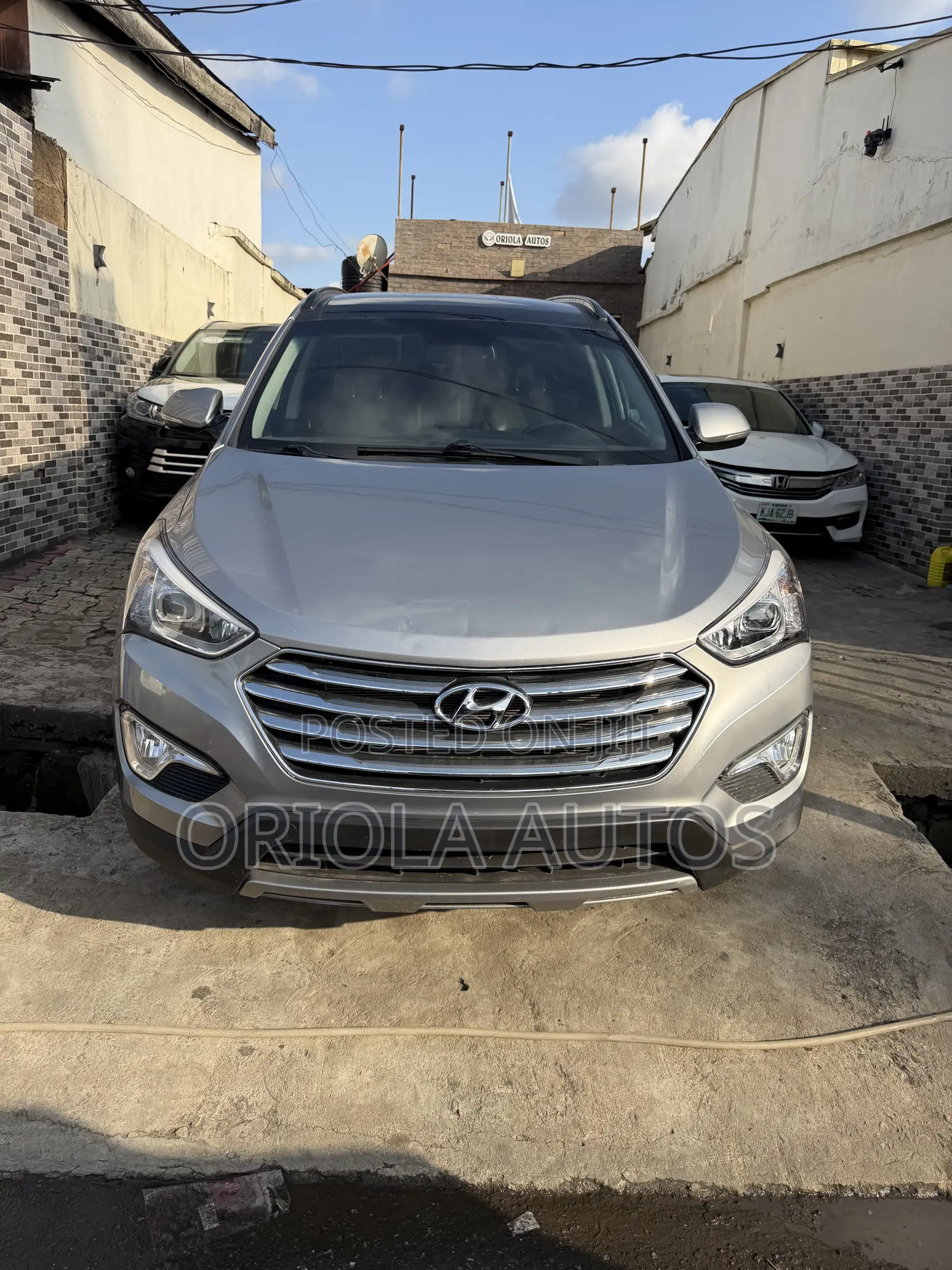 Hyundai Santa Fe Limited AWD 2016 Silver