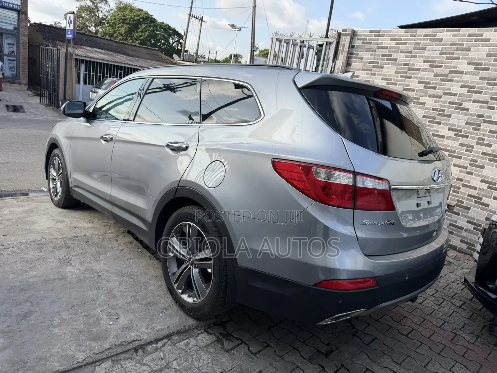 Hyundai Santa Fe Limited AWD 2016 Silver