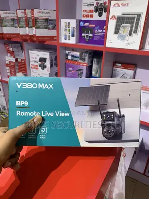 V380MAX BP9 Solar Camera Wi-Fi