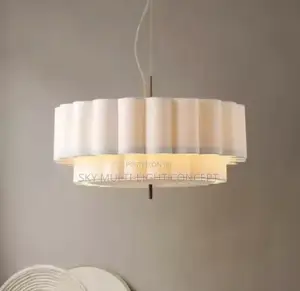 Modern Retro Fabric Pendant Chandelier