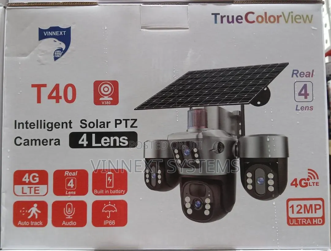 Intelligent Solar PTZ Camera