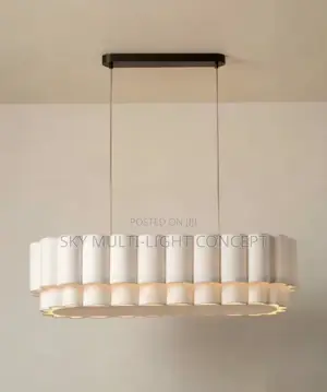Modern Retro Fabric Chandelier