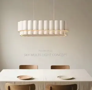 Modern Retro Fabric Chandelier