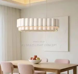 Modern Retro Fabric Chandelier
