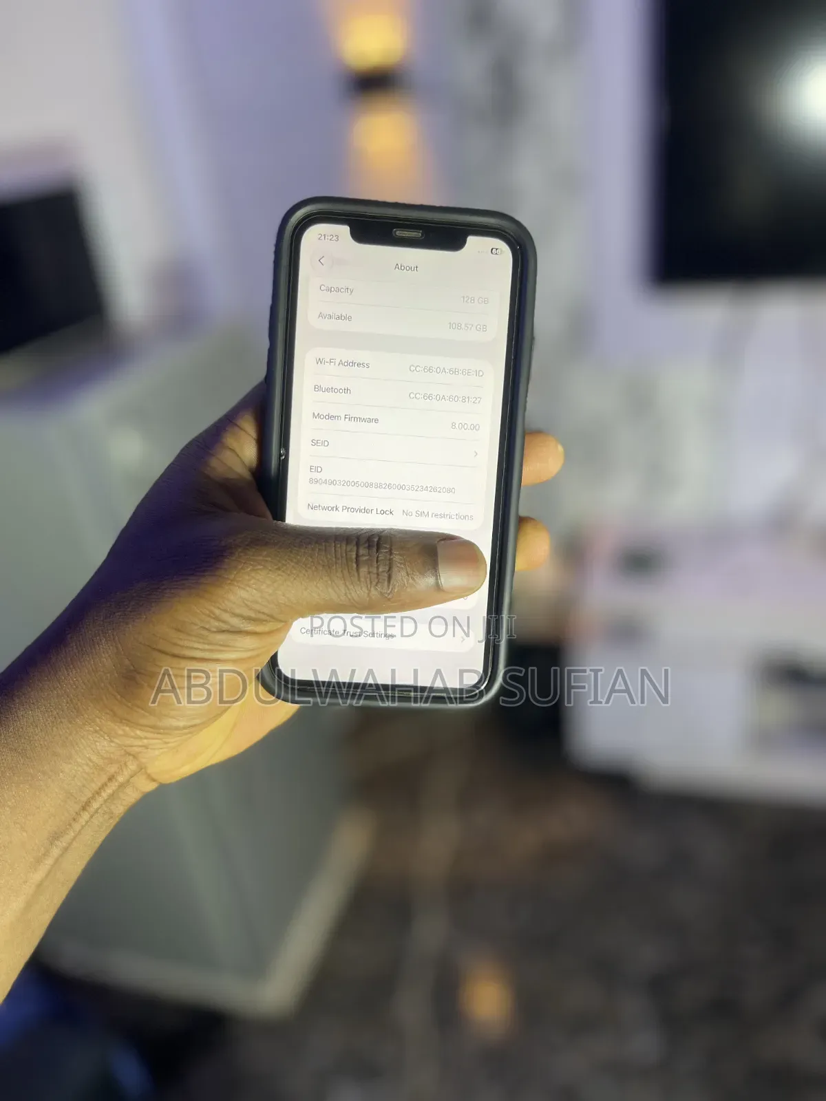 Apple iPhone 11 128 GB Yellow