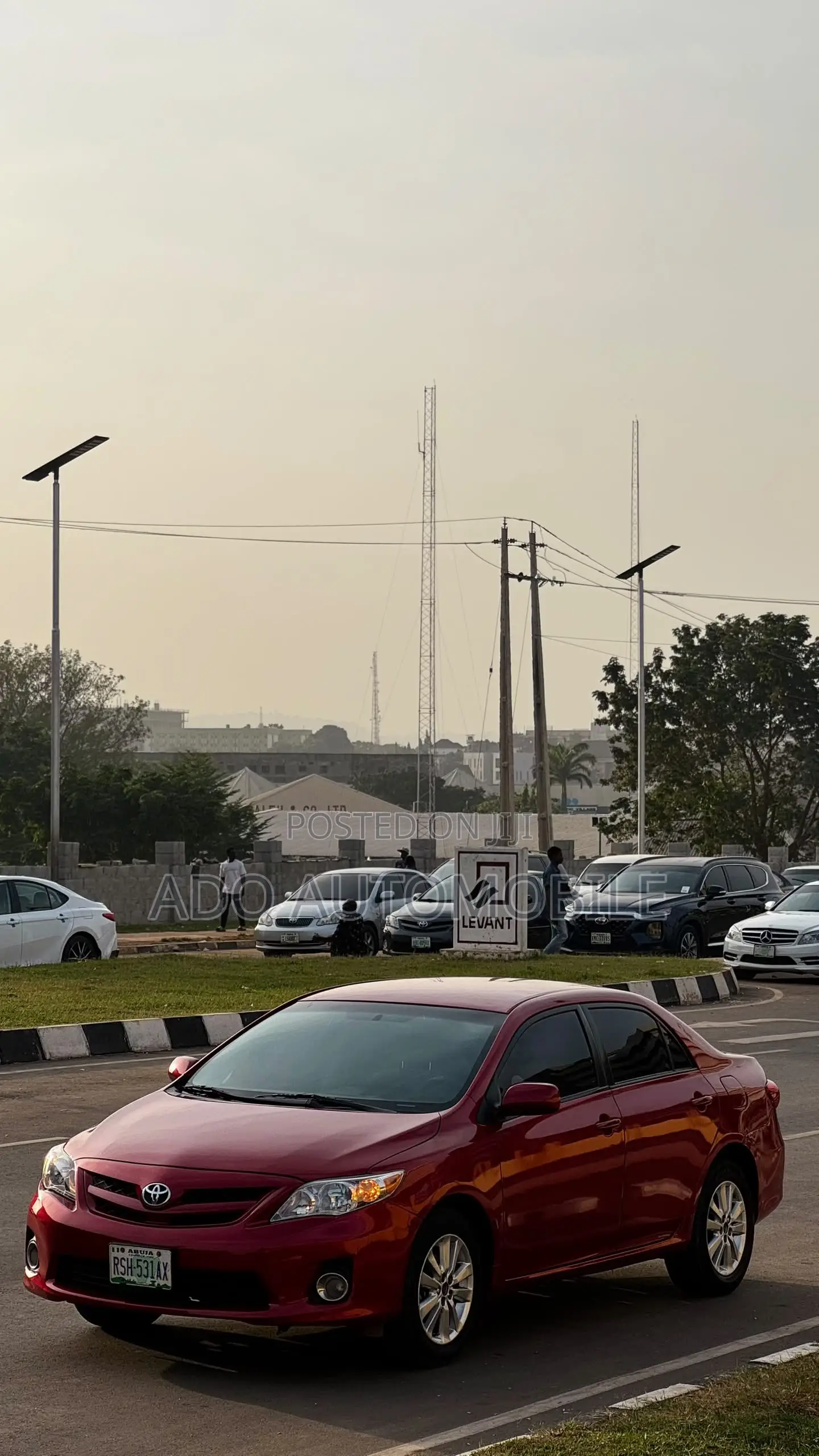 Toyota Corolla 2013 Red