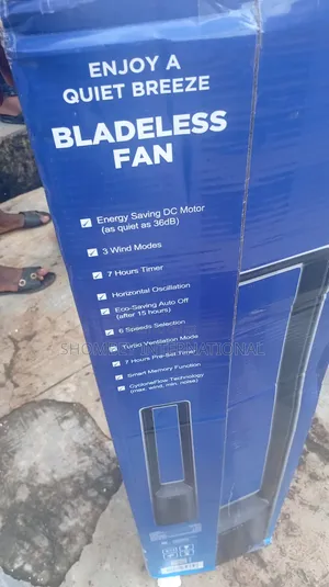 Maxi Bladeless Fan 40 Inch Black (150f-Mdams)