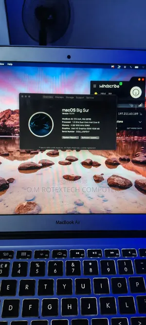 Laptop Apple MacBook Air 2013 4GB Intel Core i5 SSD 128GB