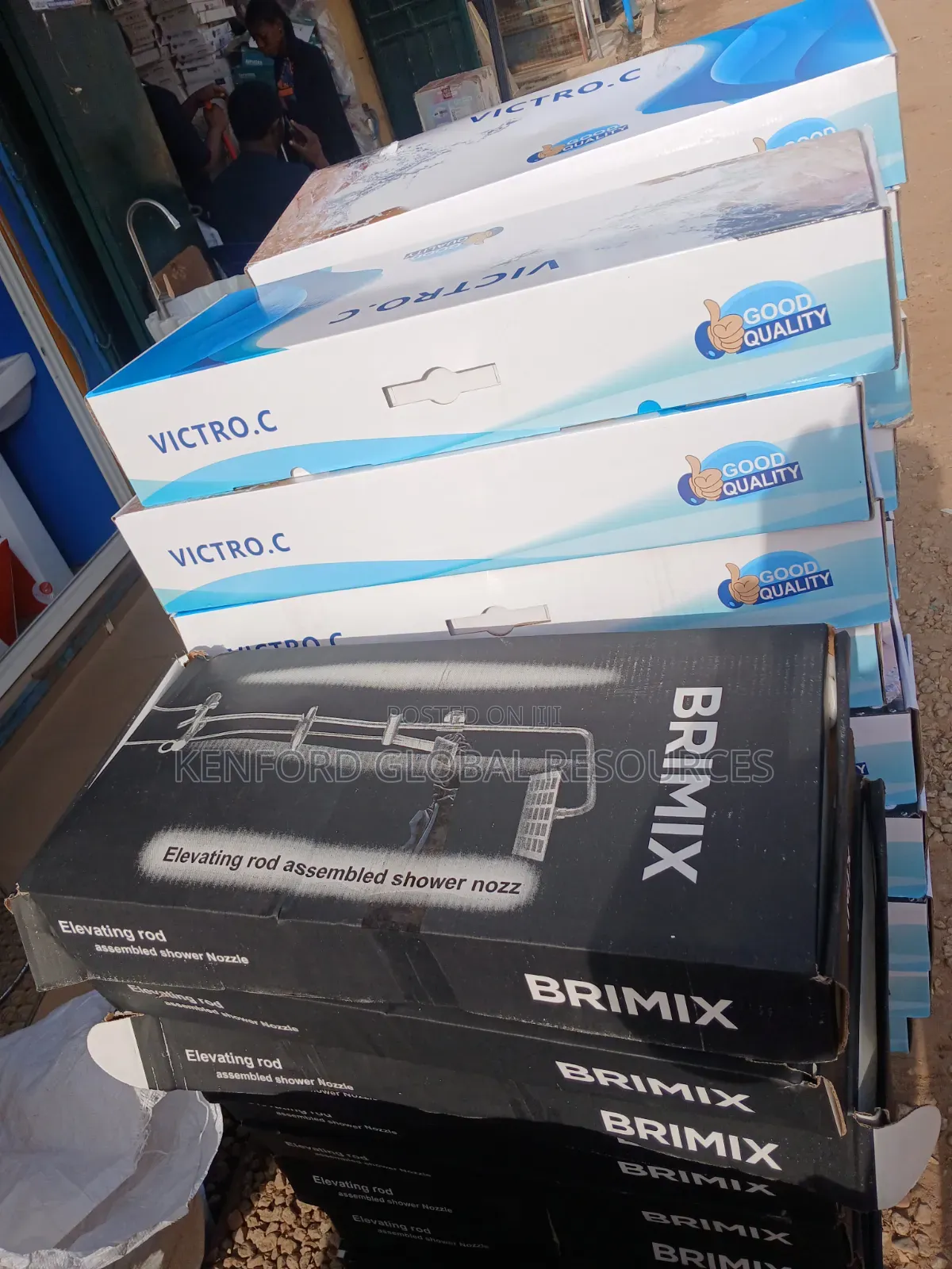 Brimix Standing Shower