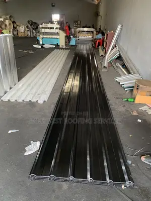 Black Longspan Aluminum Roofing Sheet 0.55mm Original
