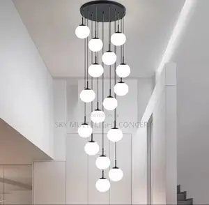 Modern Home Staircase Chandeliers
