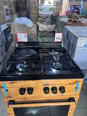 MAXI 60*60 3+1 Wood Finish Gas Cooker | MAXI 6060(3+1) WOOD: