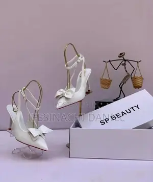 Ladies Bow Pointed Heels - 4 Colors Available - Sizes 37-42 - Brand Ne