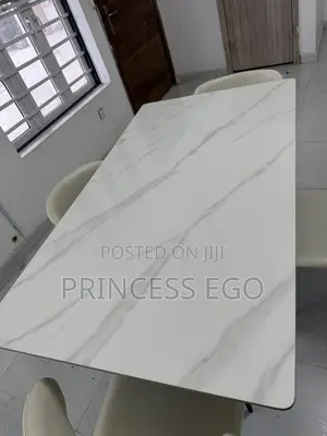 Neatly Used Dining Marble Set