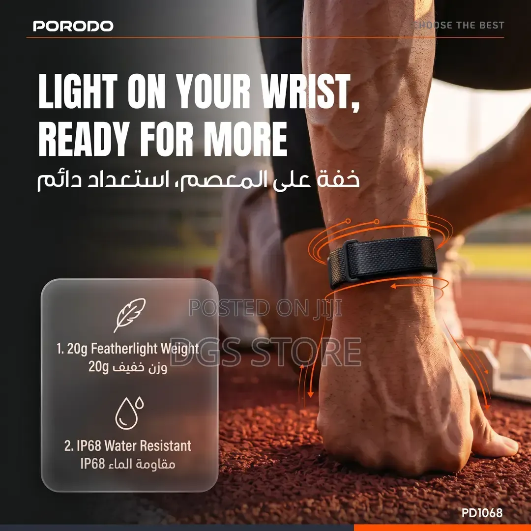 Porodo Trackfit Evo Smart Health Tracking Band
