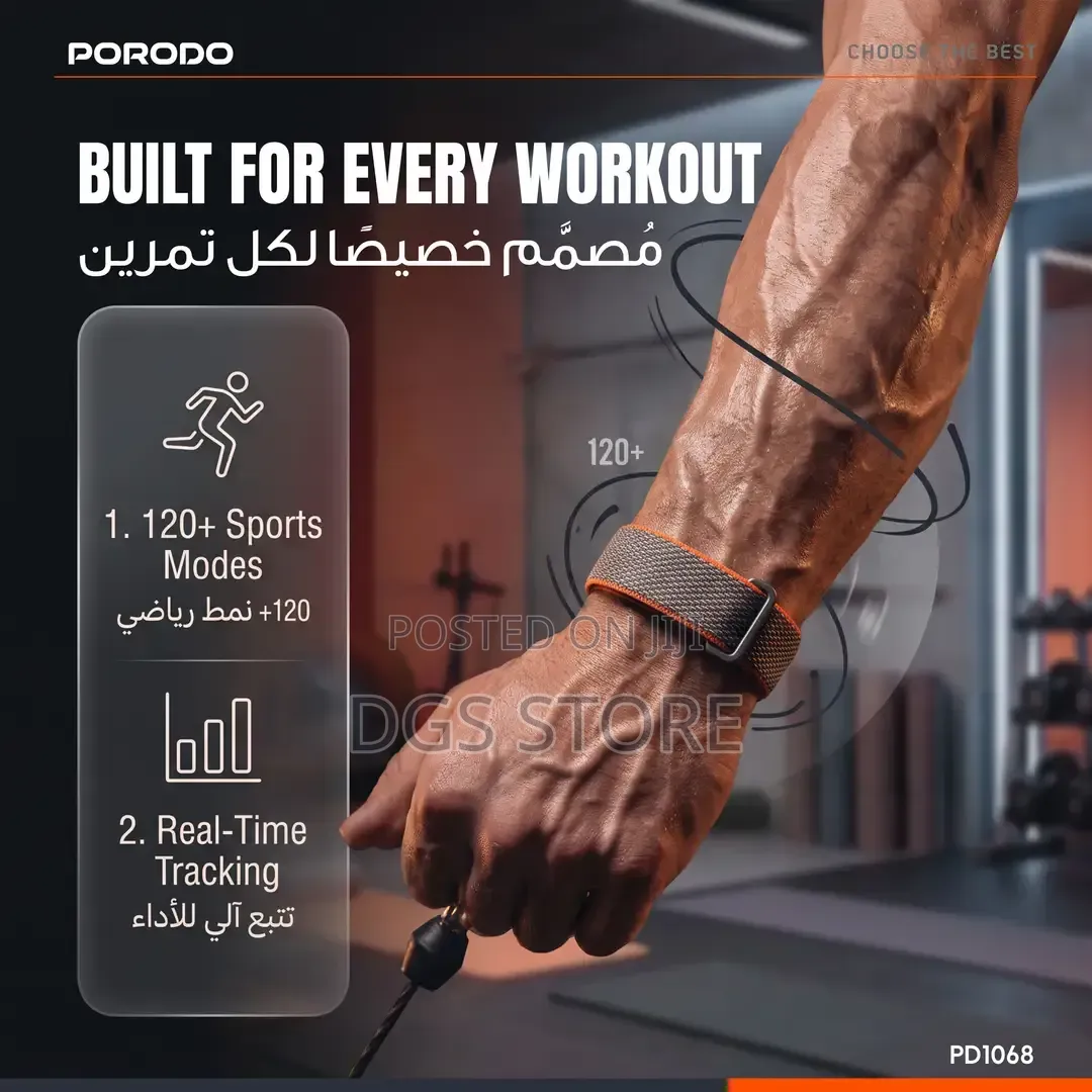 Porodo Trackfit Evo Smart Health Tracking Band