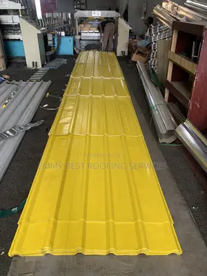 Yellow Longspan Aluminum Roofing Sheet 0.50mm - Emmybest Roofing