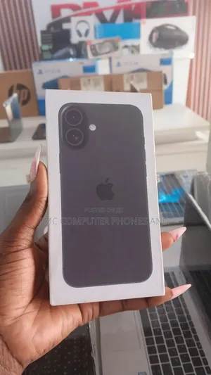 New Apple iPhone 16 256 GB Black