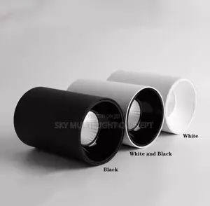 LED Ceiling Cylindrical Downlight COB Spotlight
