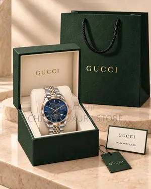 Gucci Quality Men Chain Strap Wristwatch