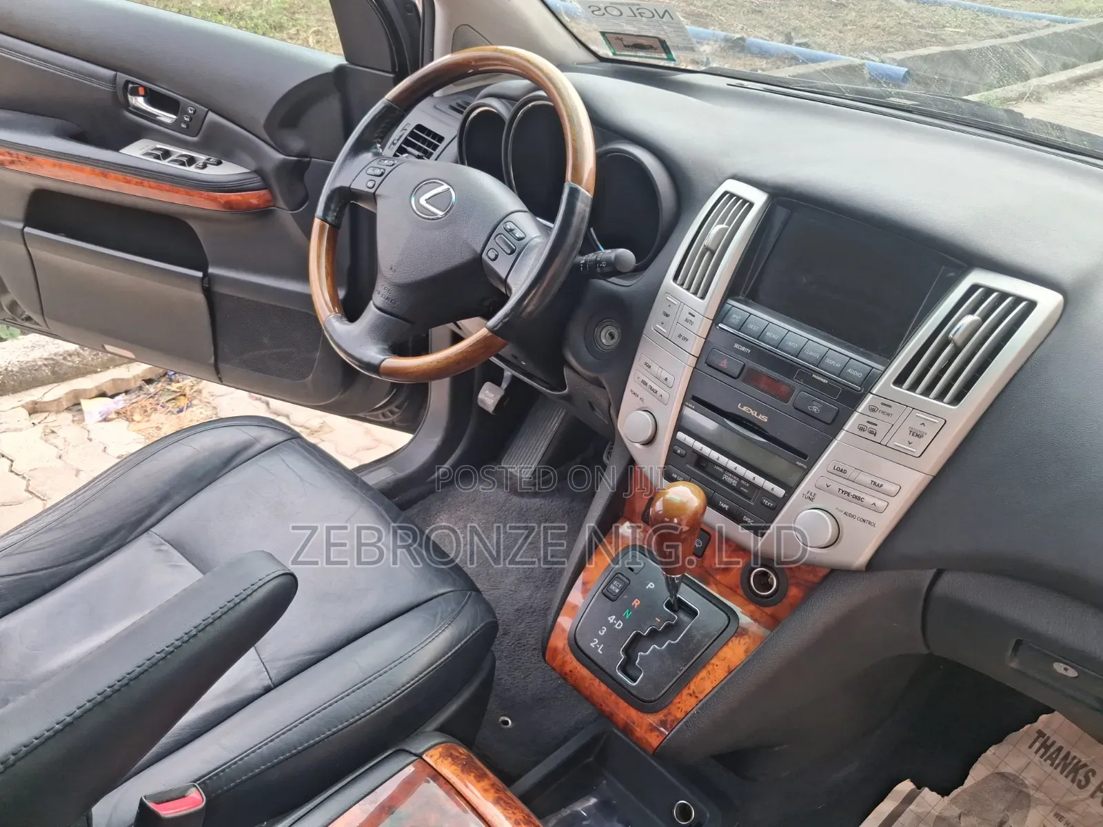 Lexus RX 350 2008 Black