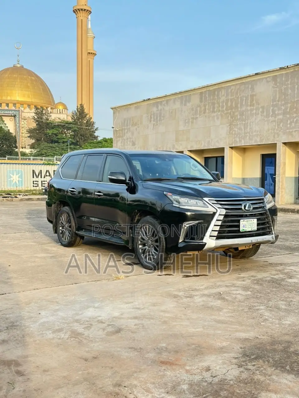 Lexus LX 570 (5 seats) AWD 2016 Black