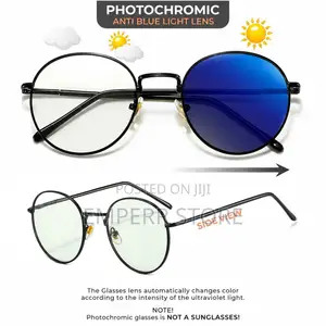 Sleek Anti Blue Light Photochromic Glasses Blue Ray Glasses
