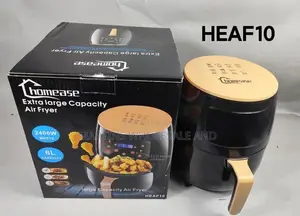HomeEase 6L Digital Air Fryer (Model HEAF10) With a 2400W Power Ratin