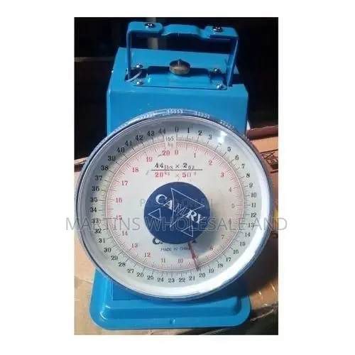 Blue Camry 20kg Mechanical Spring Dial Kitchen Scale With a Stainless