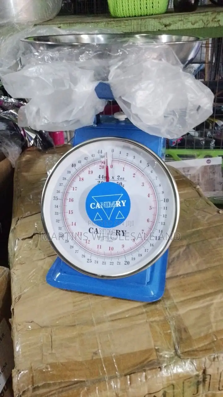 Blue Camry 20kg Mechanical Spring Dial Kitchen Scale With a Stainless
