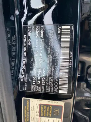 Mercedes-Benz GLK-Class 2012 Black