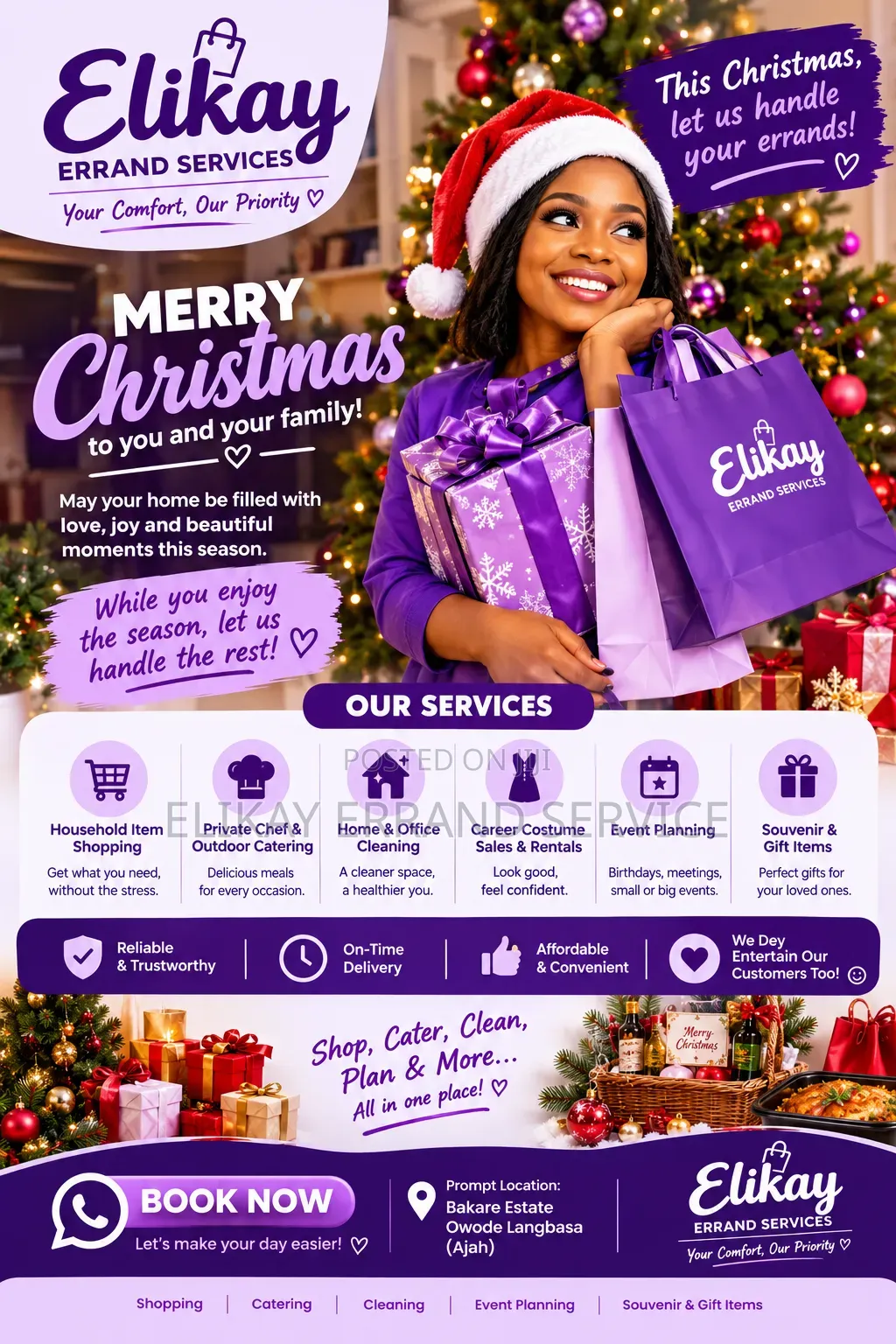 Need Help This Christmas? Elikay Is Here!