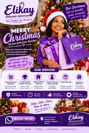 Need Help This Christmas? Elikay Is Here!