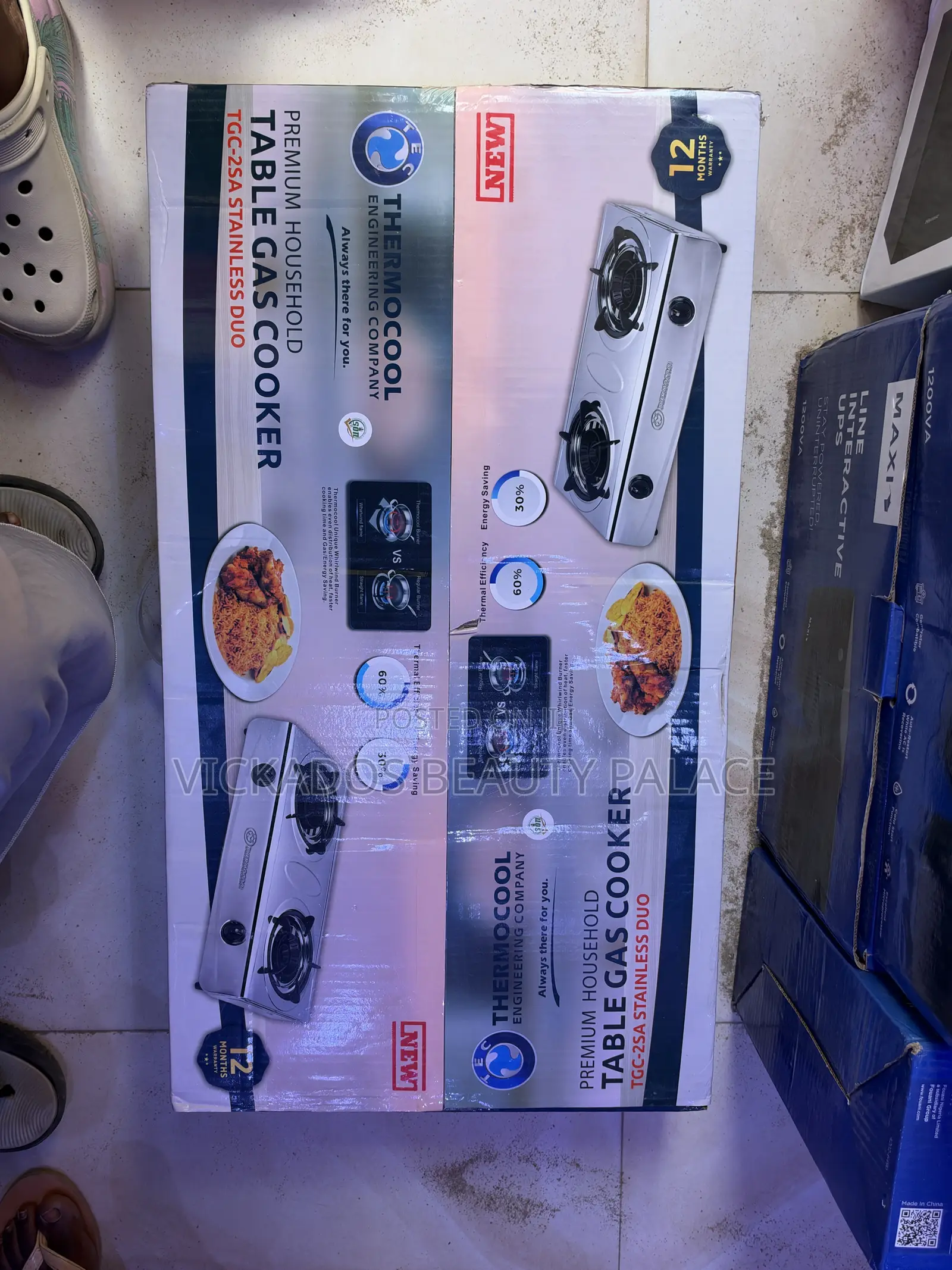 Hair Thermocool Table Gas Cooker