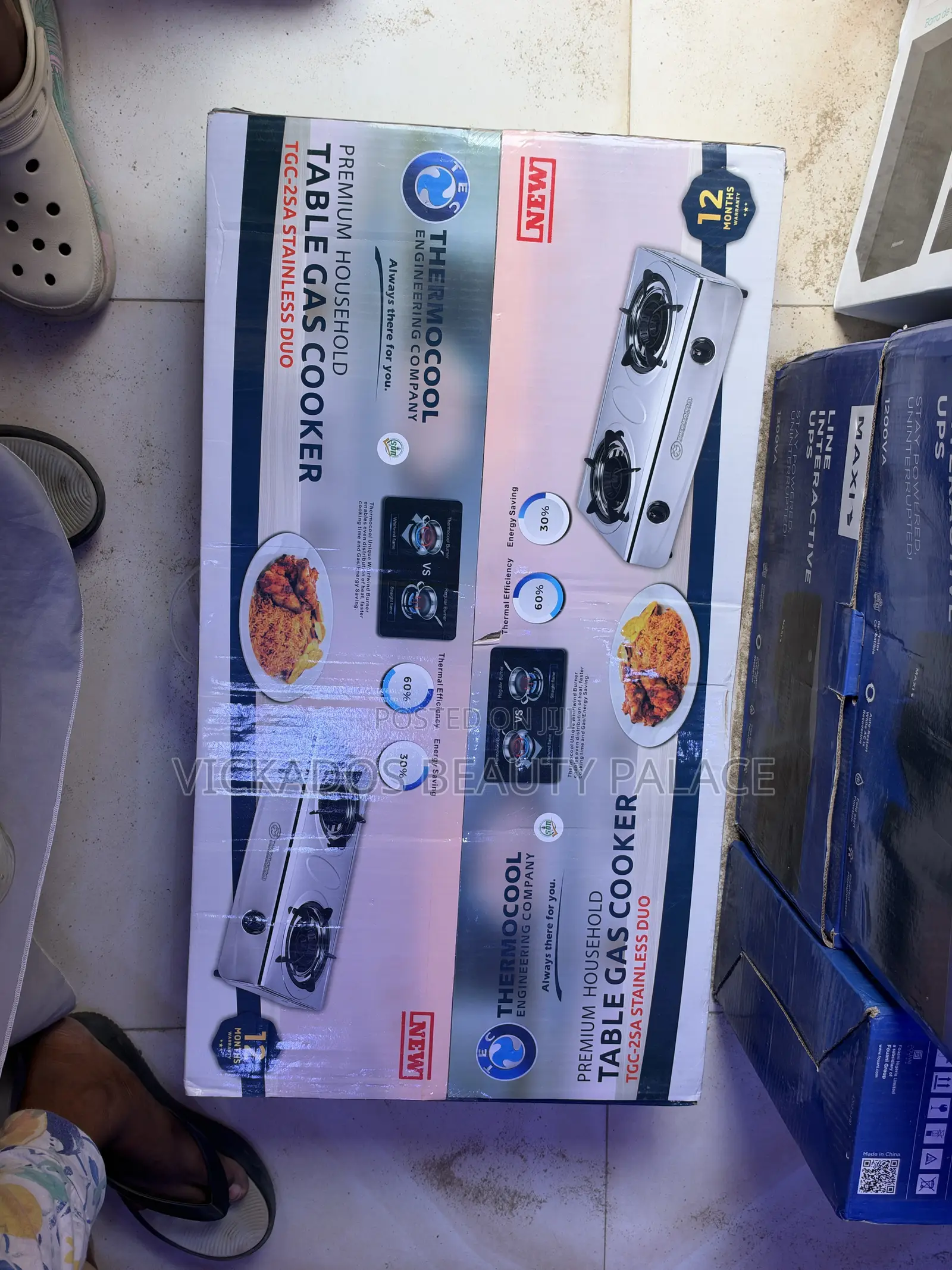 Hair Thermocool Table Gas Cooker