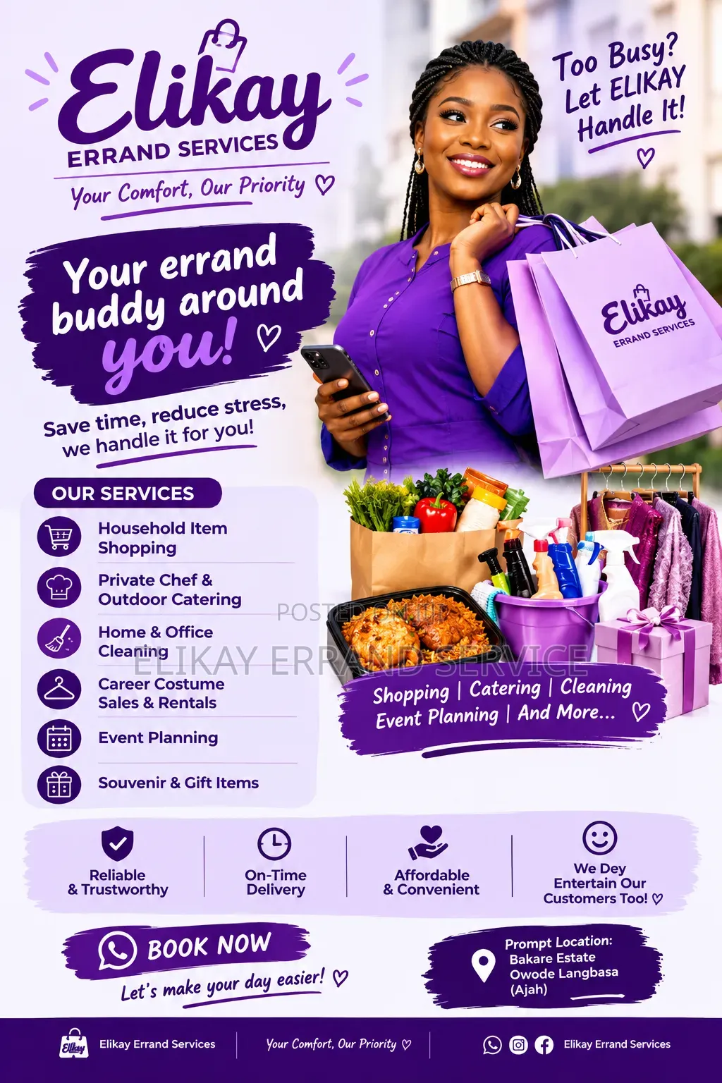 One Call, Multiple Services – Elikay Errands