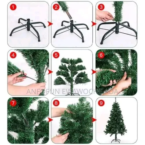 Christmas Tree + Free Light - 8ft