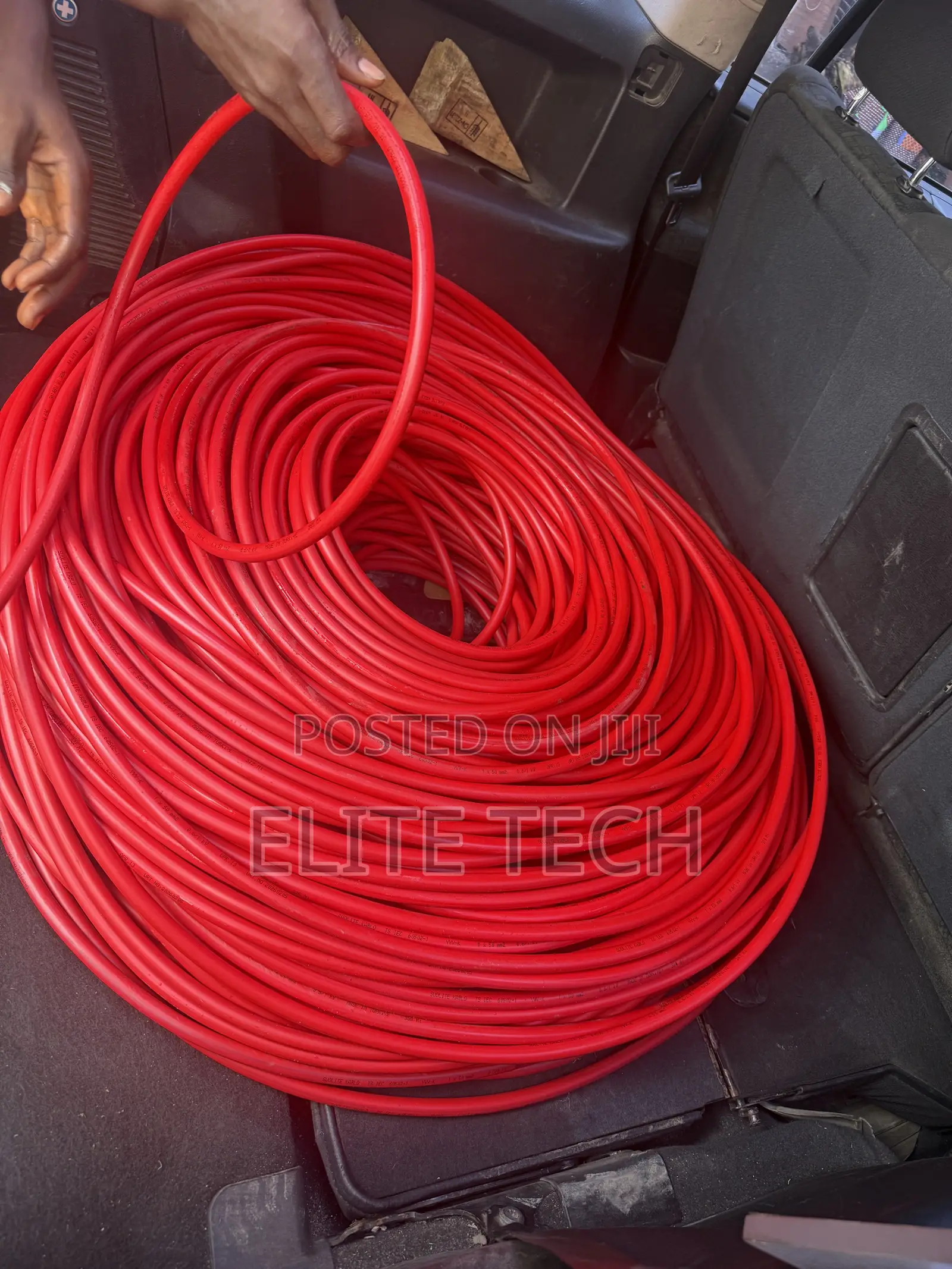 Original 50mm Single Core Flexible Welding Cable – 100% Pure Copper