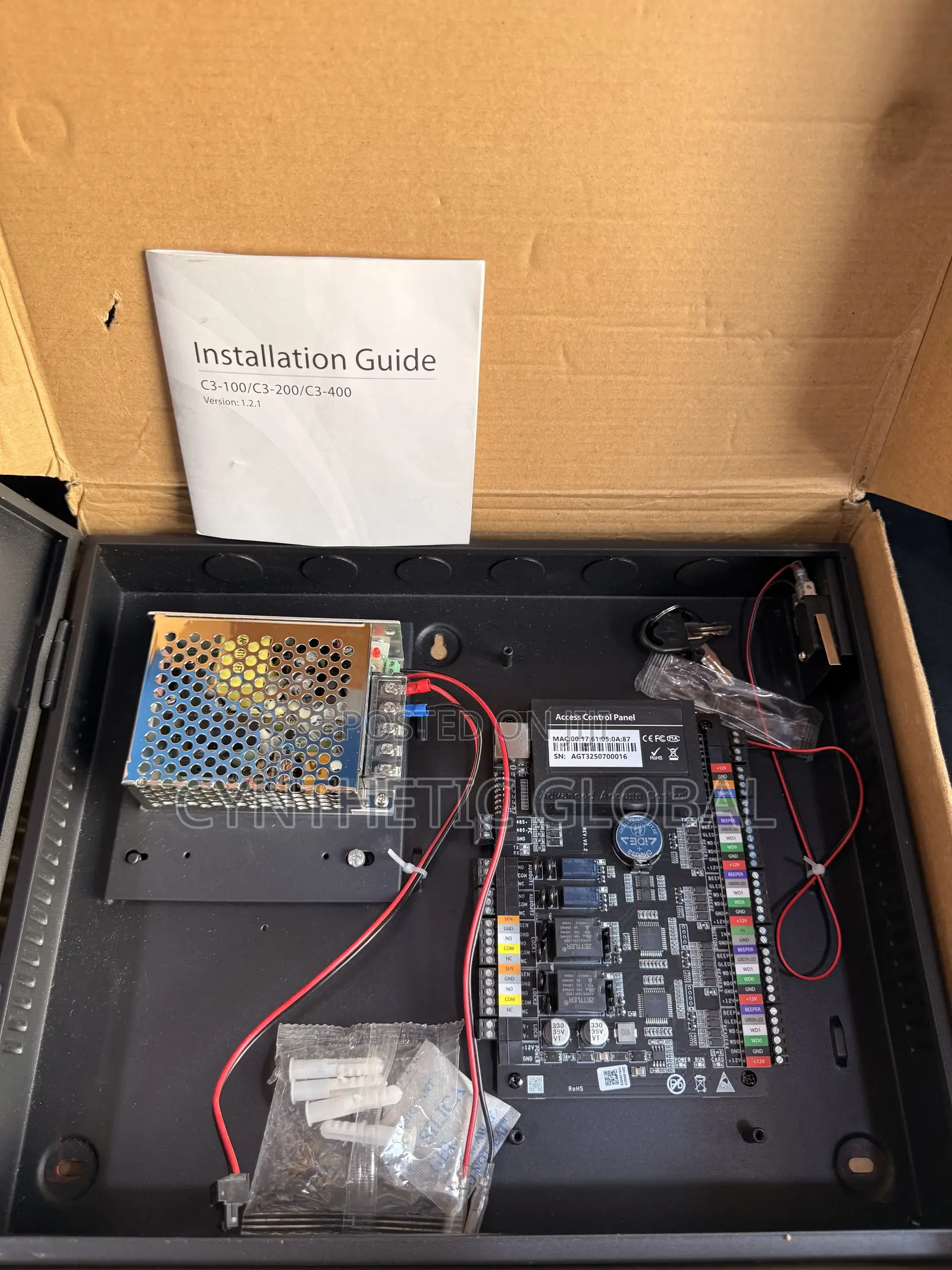 Zkteco C3-200 Two-Door Access Control Panel
