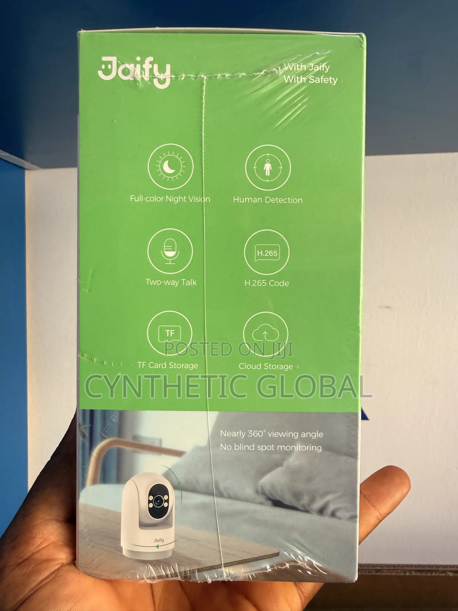 Jaify M2 Smart 3mp Indoor Pt Wifi Camera