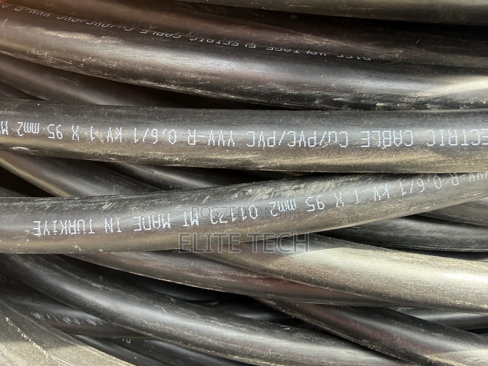 Original 95mm Single Core Double Sheathed PVC Copper Cable –Full Gauge