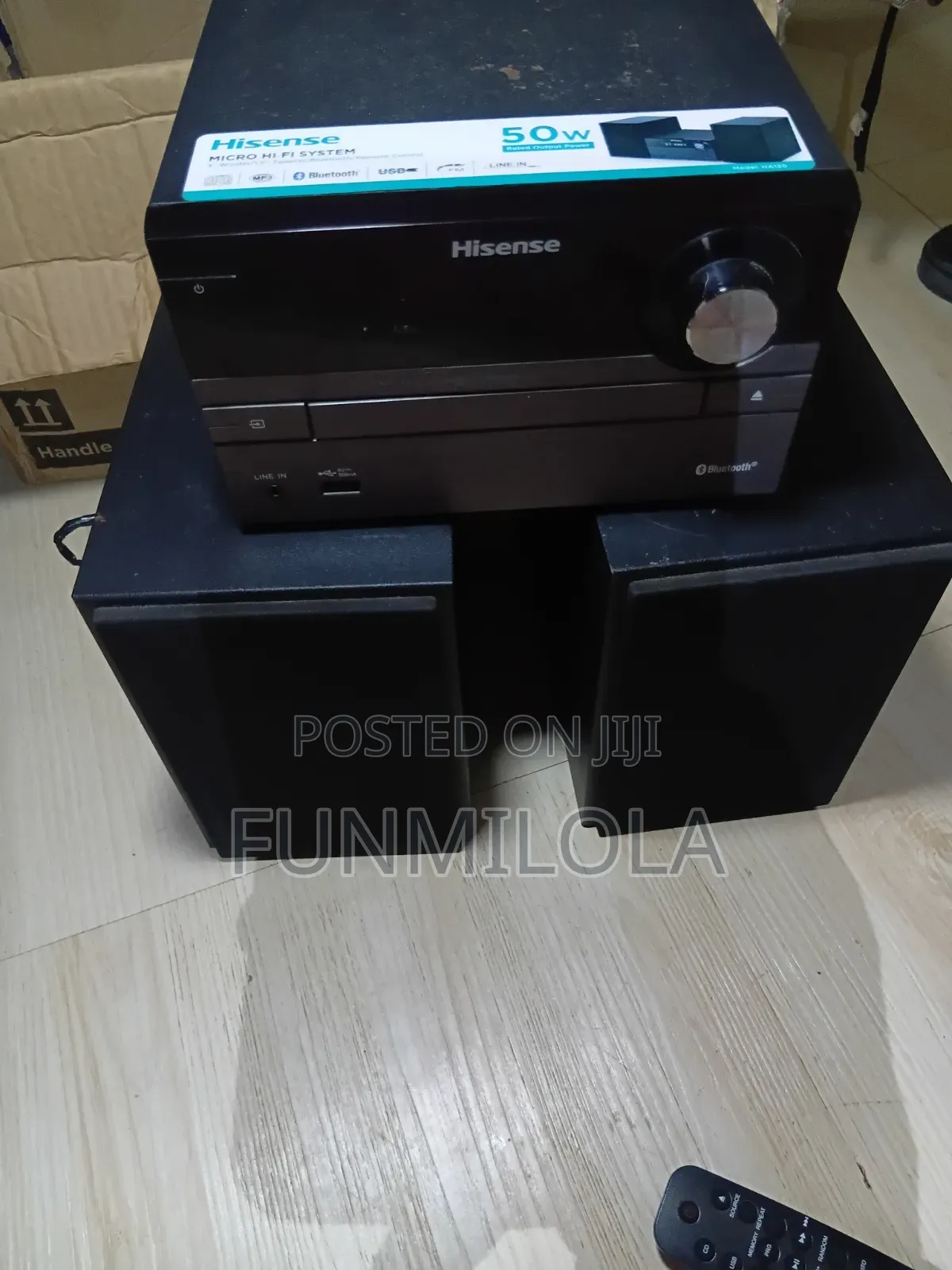 Hisense Micro Hi_Fi System, Bluetooth Version