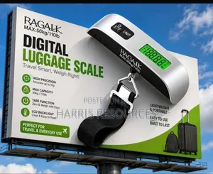 Digital Handheld Travel Bag Luggage Scale 50kg
