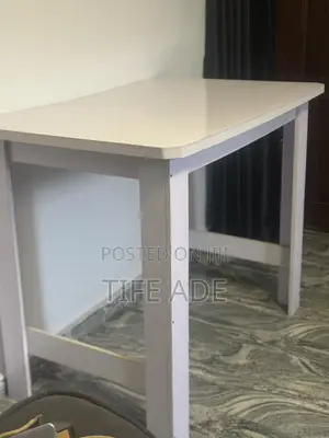 Barely Used White Formica Table