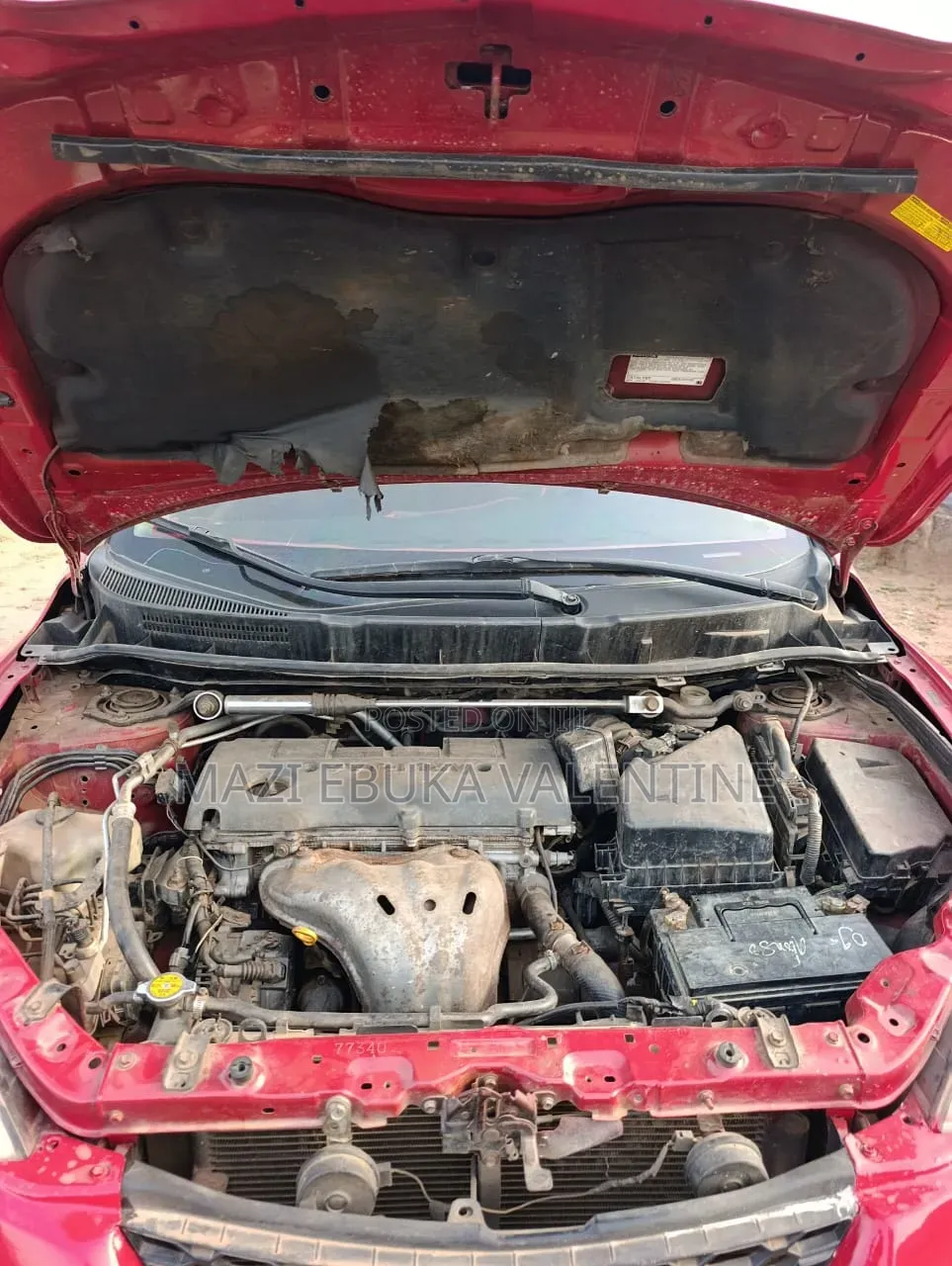 Toyota Matrix 2010 Red