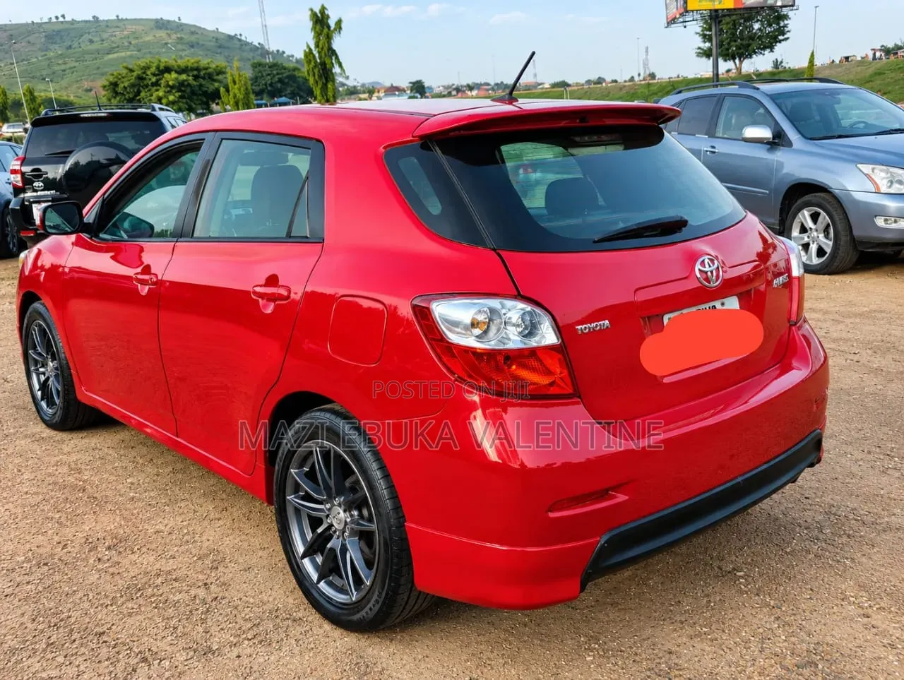 Toyota Matrix 2010 Red