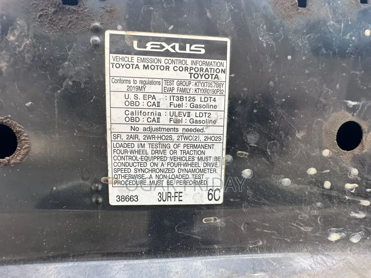 Lexus LX 570 (5 seats) AWD 2019 Black