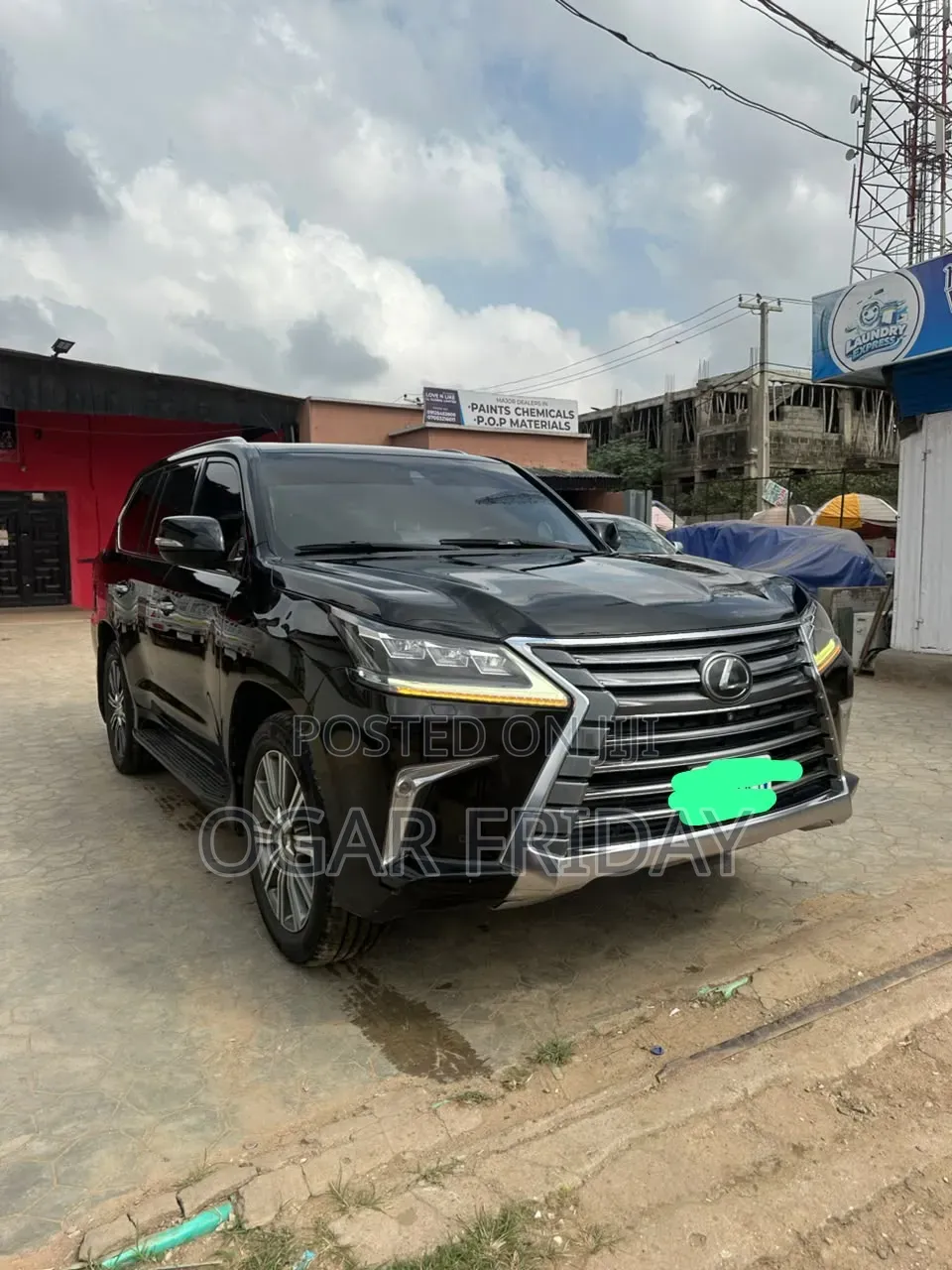 Lexus LX 570 (5 seats) AWD 2019 Black