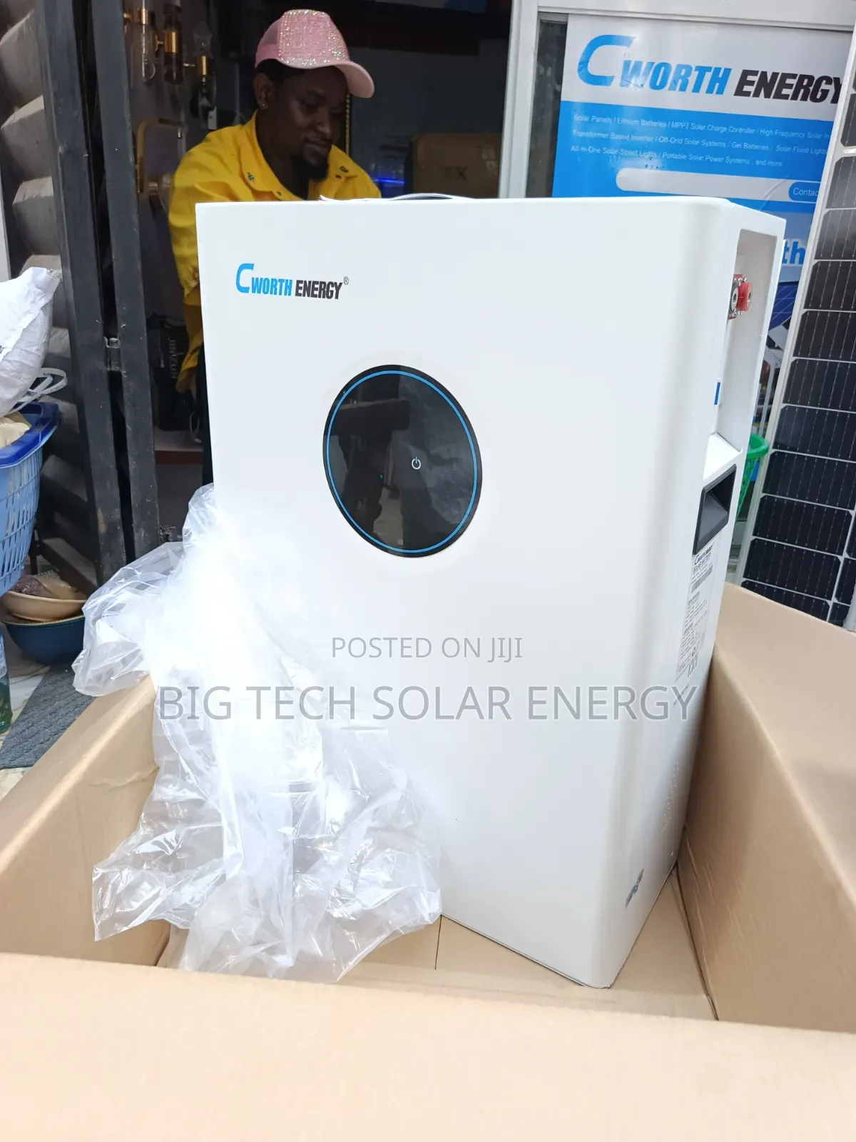 5kwh 24v Cworth Energy Lithium Ion Battery