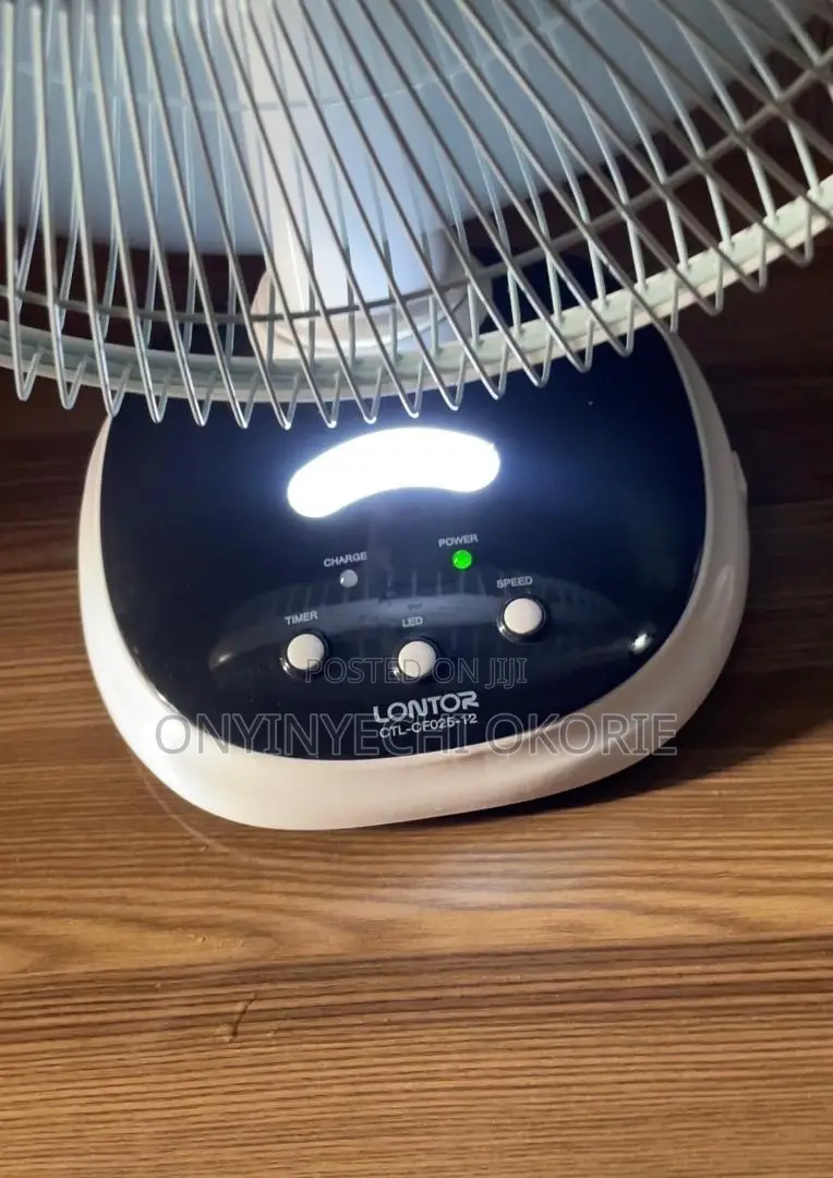 Lontor Rechargeable Table Fan – CTL-CF025-12